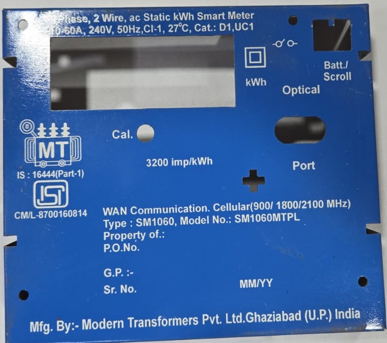 Meter Name Plates
